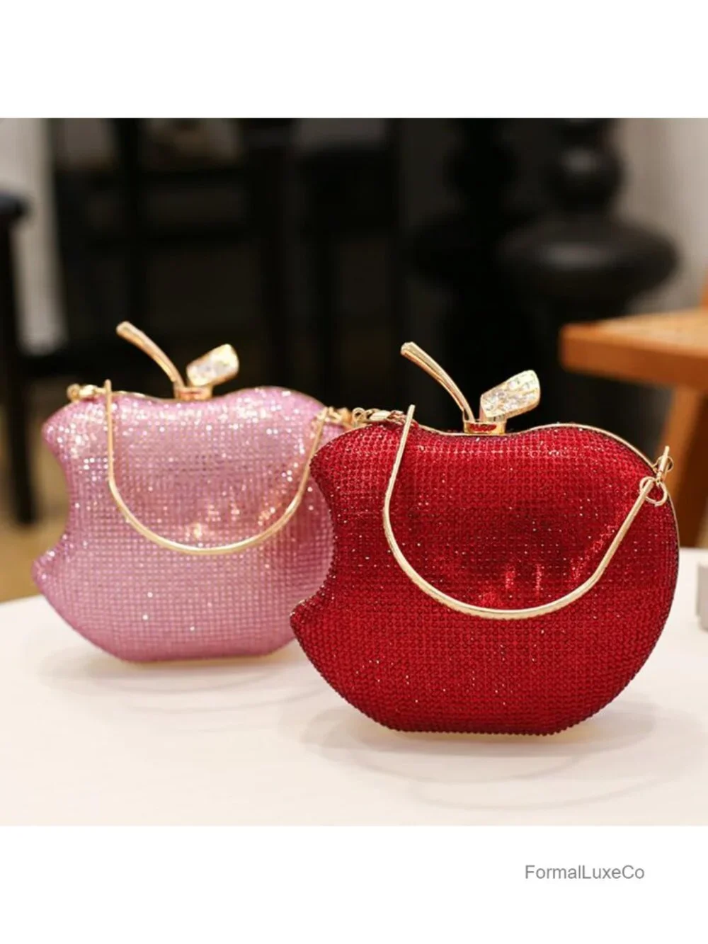 Sparkly Rhinestone Handbag Bling Minaudiere Clutch Crystal Evenings Party Purse